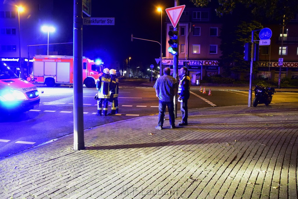 VU Pkw Krad Koeln Porz Wahn Frankfurterstr Heidestr P12.JPG - Miklos Laubert